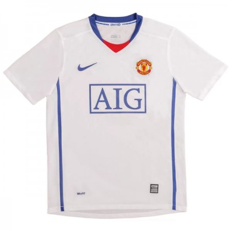 Maillot Foot Manchester United 2008-09 Retro Exterieur