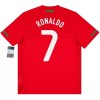 Maillot Foot Portugal Ronaldo 7 2010 Retro Domicile