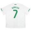 Maillot Foot Portugal Ronaldo 7 2010 Retro Exterieur