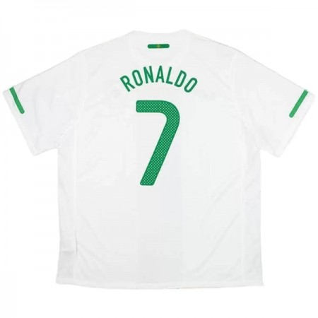 Maillot Foot Portugal Ronaldo 7 2010 Retro Exterieur