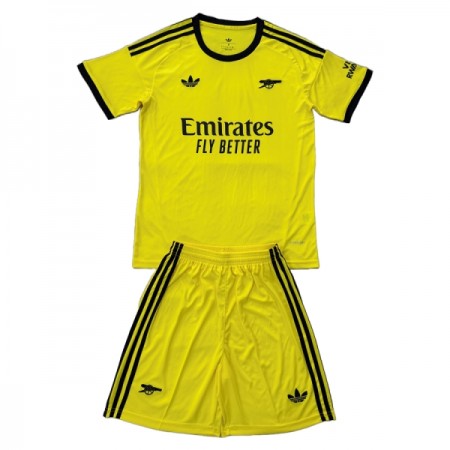 Tenue Enfant Arsenal Gardien Jaune 2025-26 (+ Short)