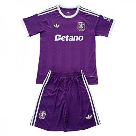Tenue Enfant Aston Villa Gardien Violet 2025-26 (+ Short)