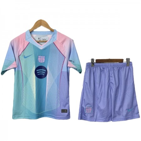 Tenue Enfant Barcelone Bleue 2025-26 Spéciale (+ Short) Tenue Enfant Barcelone Bleue 2025-26 Spéciale (+ Short)