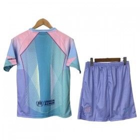 Tenue Enfant Barcelone Bleue 2025-26 Spéciale (+ Short)