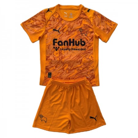 Tenue Enfant Derby County Gardien Orange 2025-26 (+ Short) Tenue Enfant Derby County Gardien Orange 2025-26 (+ Short)