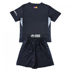 Tenue Enfant FC Barcelone Gardien Noire 2025-26 (+ Short)
