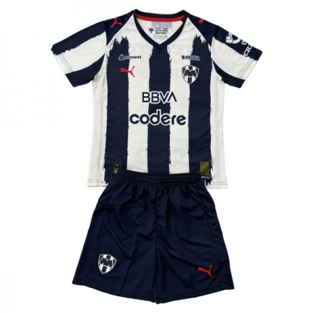 Tenue Enfant Rayados Monterrey Domicile 2025-26 (+ Short) Tenue Enfant Rayados Monterrey Domicile 2025-26 (+ Short)