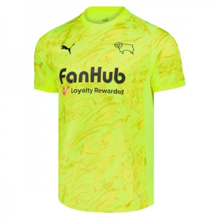 Maillot Foot Derby County Gardien Jaune 2025-26 Maillot Foot Derby County Gardien Jaune 2025-26