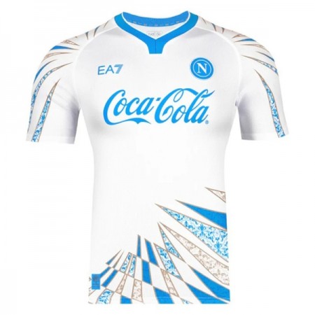 Maillot Foot SSC Naples Pre-Match Blanche 2025-26 Maillot Foot SSC Naples Pre-Match Blanche 2025-26