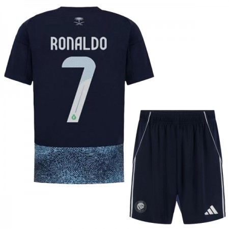 Tenue Enfant Al Nassr Ronaldo 7 Exterieur 2025-26 (+ Short) Tenue Enfant Al Nassr Ronaldo 7 Exterieur 2025-26 (+ Short)