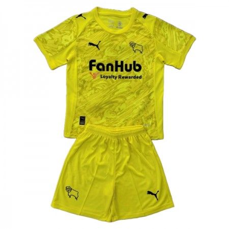 Tenue Enfant Derby County Gardien Jaune 2025-26 (+ Short) Tenue Enfant Derby County Gardien Jaune 2025-26 (+ Short)