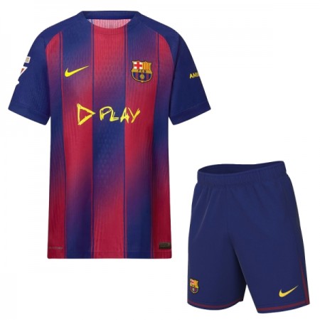 Tenue Enfant FC Barcelone x Ed Sheeran 2025-26 Spéciale (+ Short) Tenue Enfant FC Barcelone x Ed Sheeran 2025-26 Spéciale (+ Short)