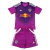Tenue Enfant Leeds United Gardien Violet 2025-26 (+ Short)
