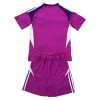 Tenue Enfant Leeds United Gardien Violet 2025-26 (+ Short)