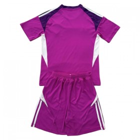 Tenue Enfant Leeds United Gardien Violet 2025-26 (+ Short)