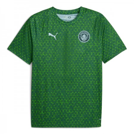 Maillot Foot Manchester City Pre-Match Verte 2025-26 Maillot Foot Manchester City Pre-Match Verte 2025-26