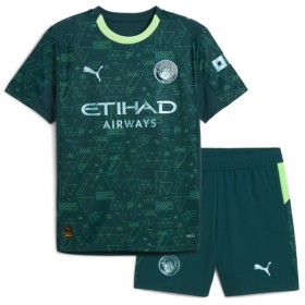 Tenue Enfant Manchester City Haaland 9 EA Sport Quatrième 2025-26 (+ Short)