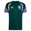 Arabie saoudite Coupe du Monde 2026 Maillot d'Entraînement Verte Arabie saoudite Coupe du Monde 2026 Maillot d'Entraînement Verte