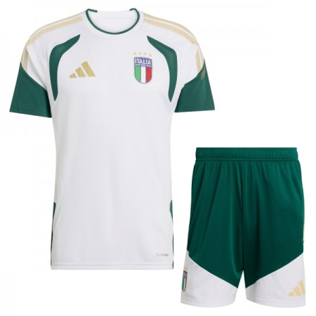 Enfant Italie Coupe du Monde 2026 Maillot d'Entraînement Blanche (+ Short)