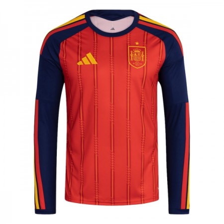 Maillot Foot Espagne Domicile Coupe du Monde 2026 ML Maillot Foot Espagne Domicile Coupe du Monde 2026 ML