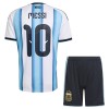 Tenue Enfant Argentine Messi 10 Domicile Coupe du Monde 2026 (+ Short) Tenue Enfant Argentine Messi 10 Domicile Coupe du Monde 2026 (+ Short)