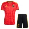 Tenue Enfant Belgique Domicile Coupe du Monde 2026 (+ Short) Tenue Enfant Belgique Domicile Coupe du Monde 2026 (+ Short)