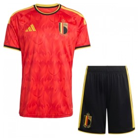 Tenue Enfant Belgique Domicile Coupe du Monde 2026 (+ Short)