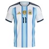 Maillot Foot Argentine Di Maria 11 Domicile Coupe du Monde 2026