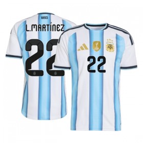 Maillot Foot Argentine Lautaro Martinez 22 Domicile Coupe du Monde 2026