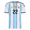 Maillot Foot Argentine Lautaro Martinez 22 Domicile Coupe du Monde 2026