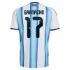 Tenue Enfant Argentine Garnacho 17 Domicile Coupe du Monde 2026 (+ Short)