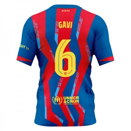 Maillot Foot FC Barcelone Gavi 6 Quatrième 2025-26 Maillot Foot FC Barcelone Gavi 6 Quatrième 2025-26