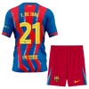 Tenue Enfant FC Barcelone Frenkie de Jong 21 Quatrième 2025-26 (+ Short)