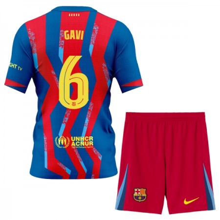 Tenue Enfant FC Barcelone Gavi 6 Quatrième 2025-26 (+ Short) Tenue Enfant FC Barcelone Gavi 6 Quatrième 2025-26 (+ Short)