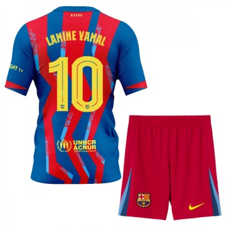 Tenue Enfant FC Barcelone Lamine Yamal 10 Quatrième 2025-26 (+ Short)