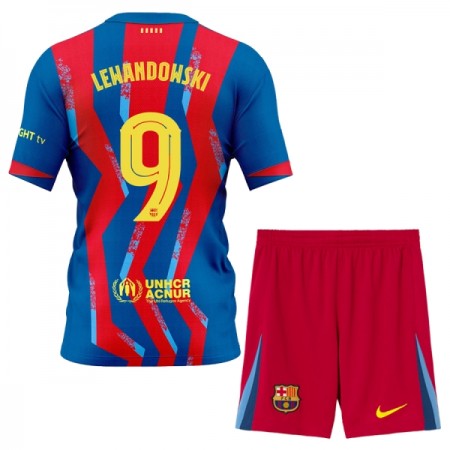 Tenue Enfant FC Barcelone Lewandowski 9 Quatrième 2025-26 (+ Short) Tenue Enfant FC Barcelone Lewandowski 9 Quatrième 2025-26 (+ Short)