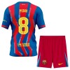 Tenue Enfant FC Barcelone Pedri 8 Quatrième 2025-26 (+ Short) Tenue Enfant FC Barcelone Pedri 8 Quatrième 2025-26 (+ Short)