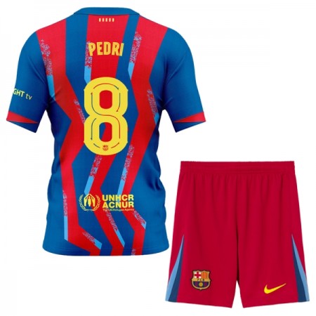 Tenue Enfant FC Barcelone Pedri 8 Quatrième 2025-26 (+ Short) Tenue Enfant FC Barcelone Pedri 8 Quatrième 2025-26 (+ Short)
