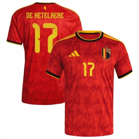 Maillot Foot Belgique De Ketelaere 17 Domicile Coupe du Monde 2026 Maillot Foot Belgique De Ketelaere 17 Domicile Coupe du Monde 2026