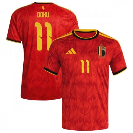 Maillot Foot Belgique Doku 11 Domicile Coupe du Monde 2026 Maillot Foot Belgique Doku 11 Domicile Coupe du Monde 2026