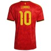 Maillot Foot Belgique Lukaku 10 Domicile Coupe du Monde 2026