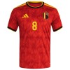 Maillot Foot Belgique Tielemans 8 Domicile Coupe du Monde 2026