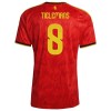 Maillot Foot Belgique Tielemans 8 Domicile Coupe du Monde 2026