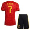 Tenue Enfant Belgique De Bruyne 7 Domicile Coupe du Monde 2026 (+ Short) Tenue Enfant Belgique De Bruyne 7 Domicile Coupe du Monde 2026 (+ Short)