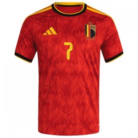 Tenue Enfant Belgique De Bruyne 7 Domicile Coupe du Monde 2026 (+ Short)