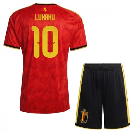 Tenue Enfant Belgique Lukaku 10 Domicile Coupe du Monde 2026 (+ Short) Tenue Enfant Belgique Lukaku 10 Domicile Coupe du Monde 2026 (+ Short)