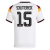 Maillot Foot Allemagne N. Schlotterbeck 15 Domicile Coupe du Monde 2026