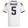 Maillot Foot Allemagne Pavlovic 5 Domicile Coupe du Monde 2026