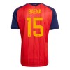Maillot Foot Espagne Baena 15 Domicile Coupe du Monde 2026 Maillot Foot Espagne Baena 15 Domicile Coupe du Monde 2026