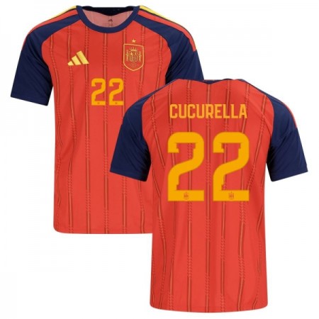 Maillot Foot Espagne Cucurella 22 Domicile Coupe du Monde 2026 Maillot Foot Espagne Cucurella 22 Domicile Coupe du Monde 2026